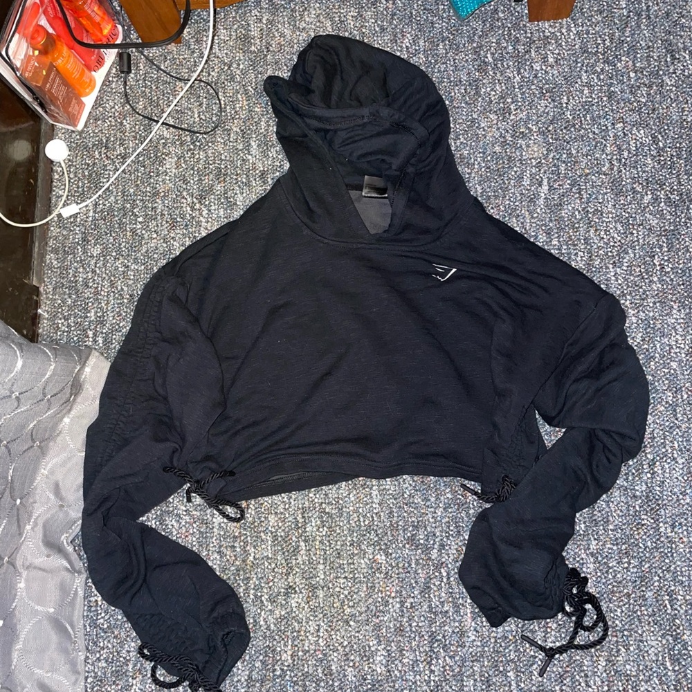 Gymshark crop hoodie